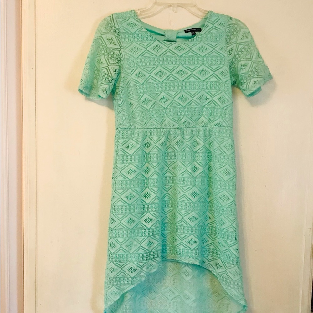 Girls Lacy Dress Sz 14